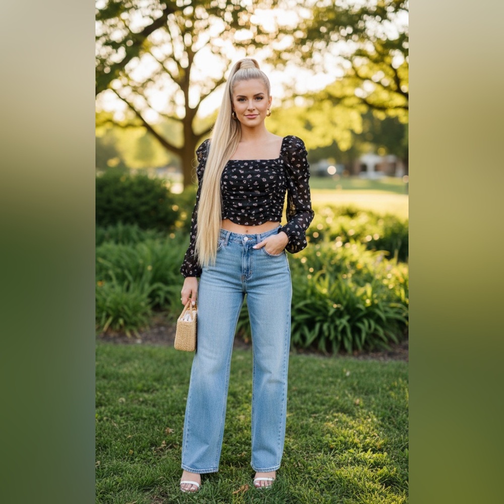 (#149) H&M Floral Blouse